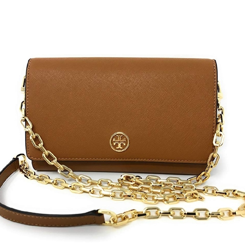 Tory Burch Robinson chain wallet